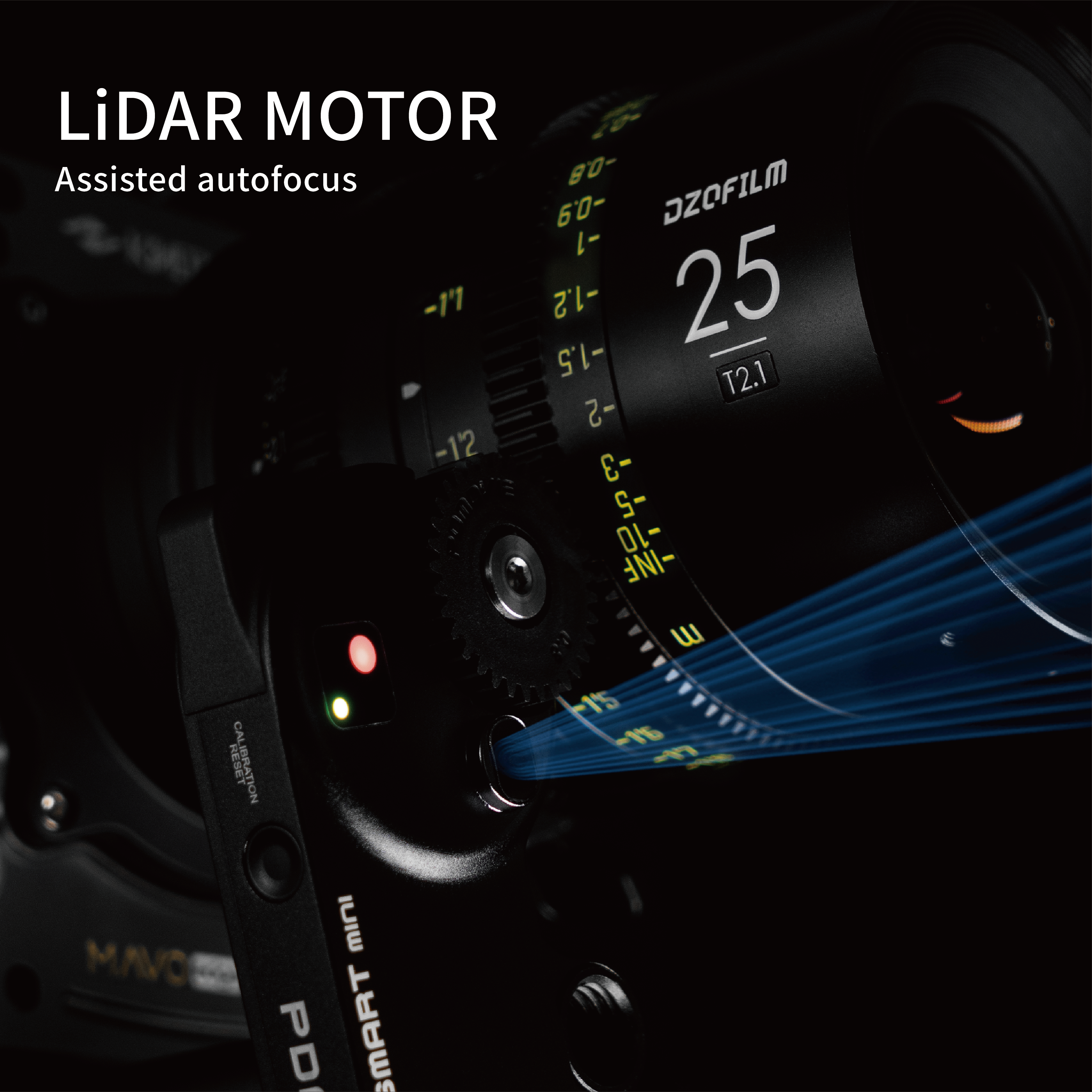 MOTOR SMART MINI (PD-BTMP-S) 0.75Nm LiDAR Autofocus